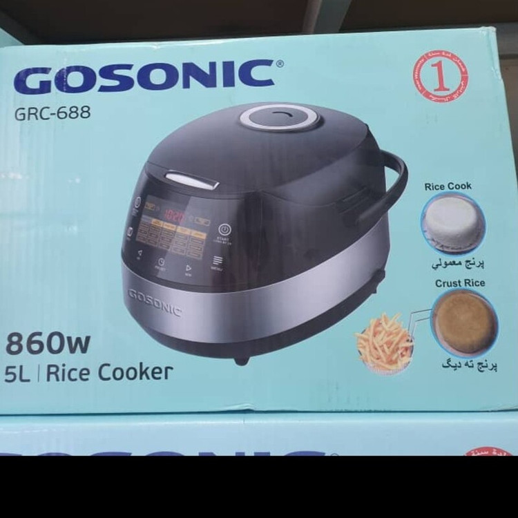 خرید و قیمت جدید پلوپز دیجیتالی مدل 688 گاسونیک گوسونیک لوازم خانگی هوم زی