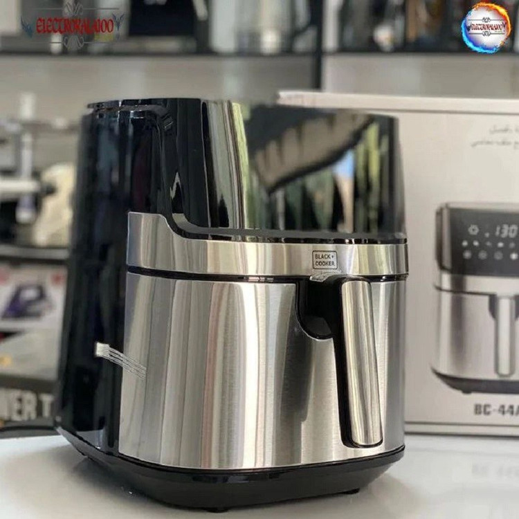 خرید و قیمت سرخکن رژیمی لمسی بلک کوکر 8لیتری شیک و پرقدرت 2000وات کم مصرف مدل 44