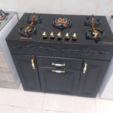 بهترین و پرفروشترین اجاق گاز کابینتی 5 شعله صفحه استیل پارس ملی دارای ترموکوپل و فندک برند پارس ملی دارای ضمانت