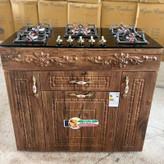 خرید و قیمت اجاق گاز کابینتی 5 شعله صفحه استیل پارس ملی دارای ترموکوپل و فندک برند پارس ملی دارای ضمانت