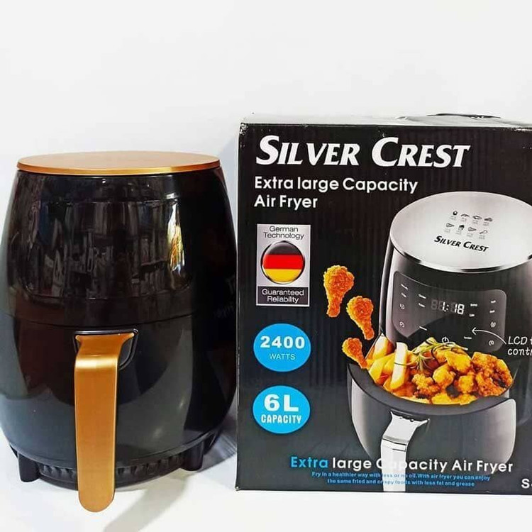 خرید و قیمت سرخکن 6لیتری سیلورکرست سرخ کن شش لیتری