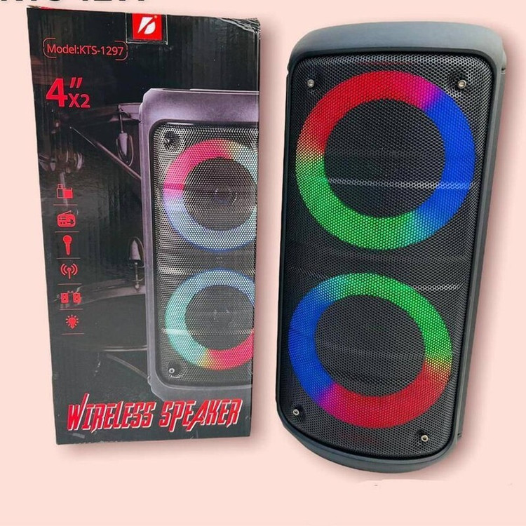 خرید بهترین مارک اسپیکر بلوتوثی پارتی باکس 1297 kts کیفیت صدا عالی ارسال فوری