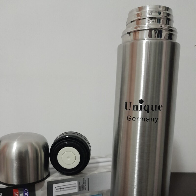 فلاسک تراول ماگ یونیک اصل فلاکس unique یک لیتری ساک درب فشاری