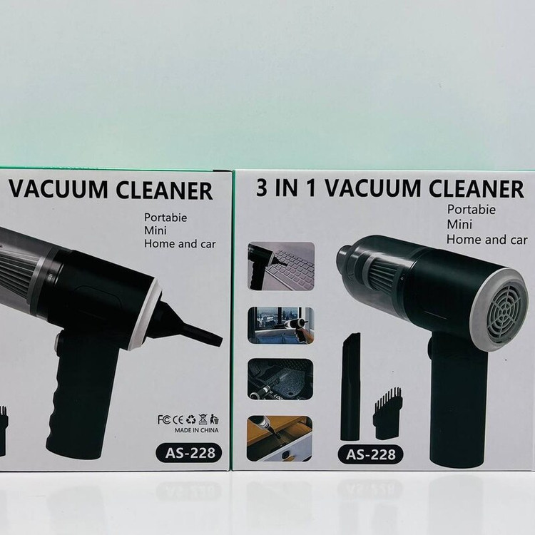 جارو شارژی مینی کیفیت مکش عالی دوکاره هم برای حالت مکنده و جمع کرد زبالاها و گرد خاک و حالت دمنده جهت تولید باد