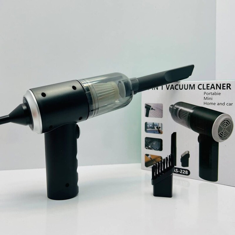 جارو شارژی مینی کیفیت مکش عالی دوکاره هم برای حالت مکنده و جمع کرد زبالاها و گرد خاک و حالت دمنده جهت تولید باد