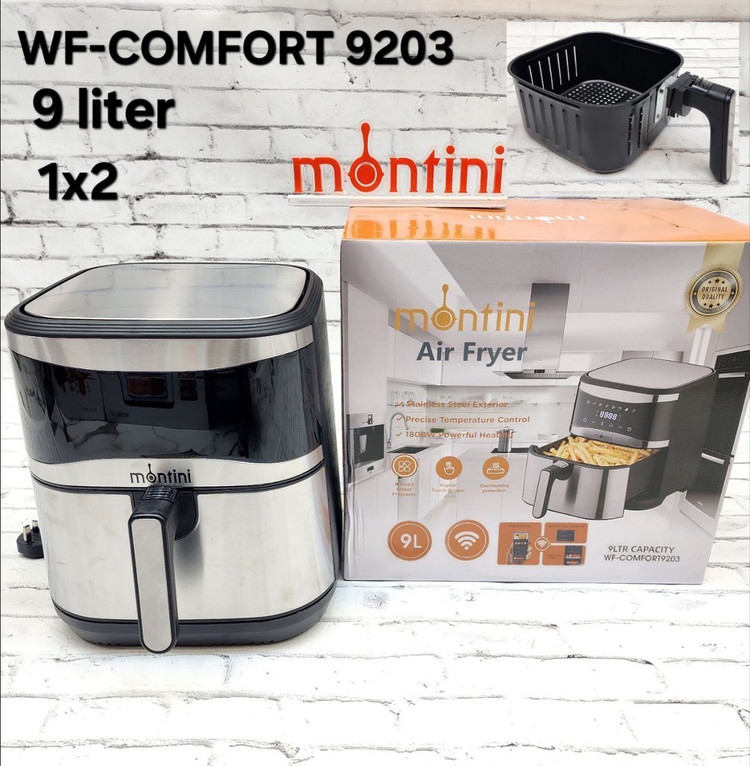 خرید سرخ کن مونتینی مدل کامفورت توضیحات محصول سرخکن 9 لیتر مونتینی بدون روغن