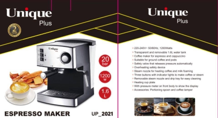 اسپرسو یونیک مدل ۲۰۲۱ پلاس