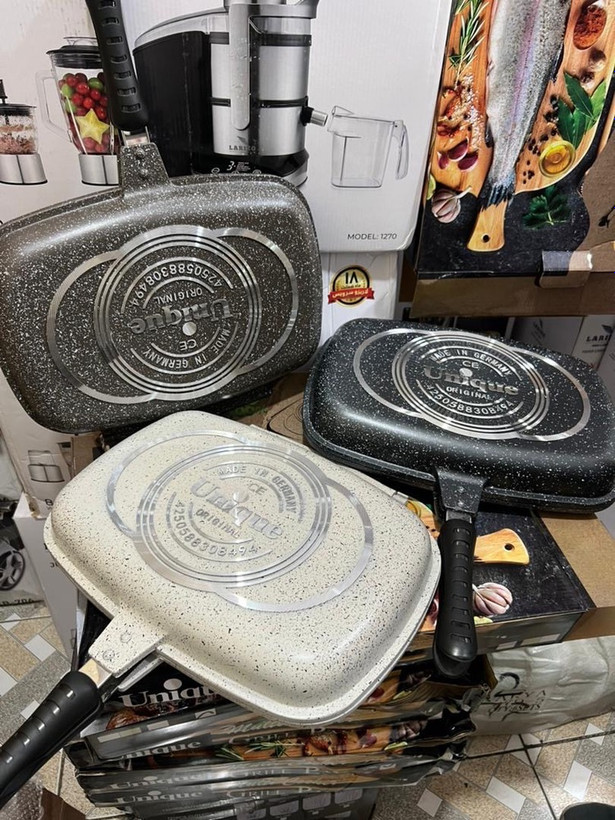 بهترین مارک تابه رژیمی سایز36 یونیک در سه رنگ مشکی، کرم، نسکافه