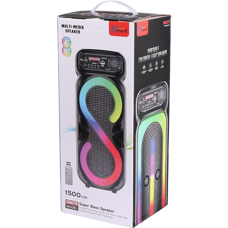 خرید اسپیکر شارژی بلوتوثی قابل حمل ZQS-4270