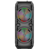 خرید و قیمت اسپیکر بلوتوثی قابل حمل Zqs8229 دارای کابل شارژ میکروفون و کنترل 16 اینچ ارتفاع