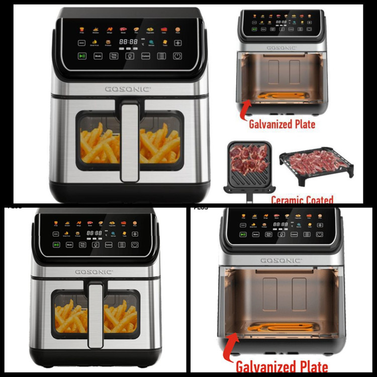 خرید وقیمت سرخ کن رژیمی گاسونیک 958 جدید سرخکن ۸لیتر دو المنته