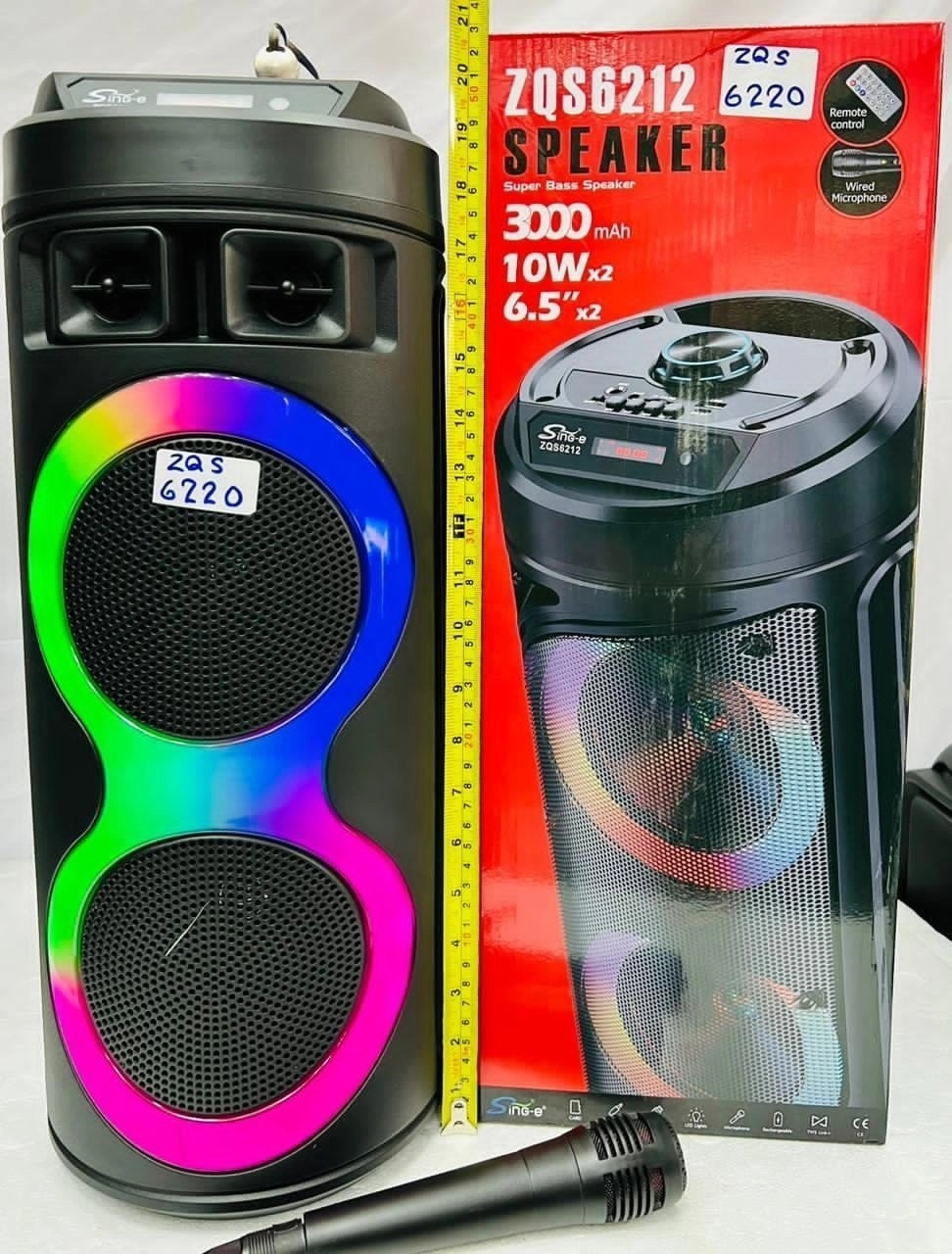 خرید و قیمت اسپیکر بلوتوثی قابل حمل مدل ZQS-6220