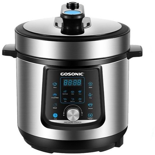 خرید و قیمت پلوپز زودپز برقی 6 لیتری برند گوسونیک مدل Gosonic - 666