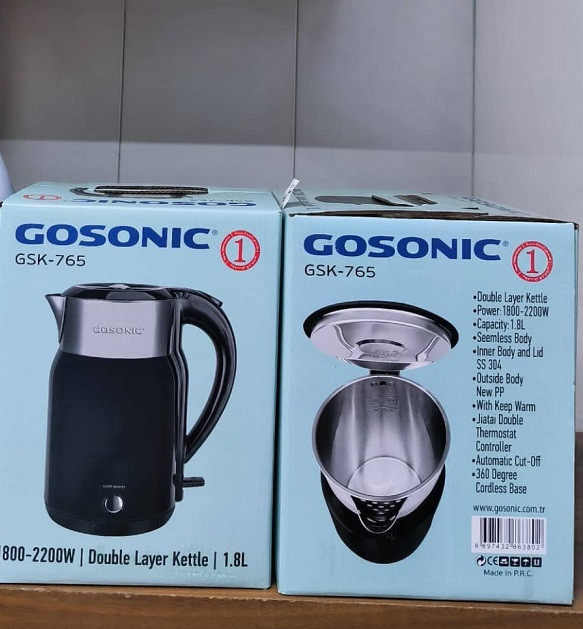 پرفروشترین کتری تک برقی گوسونیک مدل GSK- 765 گاسونیک