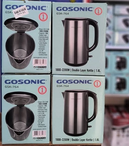 پرفروشترین کتری برقی استیل گوسونیک مدل 764