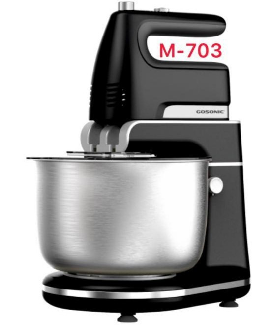 خرید وقیمت همزن برقی کاسه دار چرخشی گوسونیک 3.5 لیتری 300 وات مدل GHM 703 گاسونیک