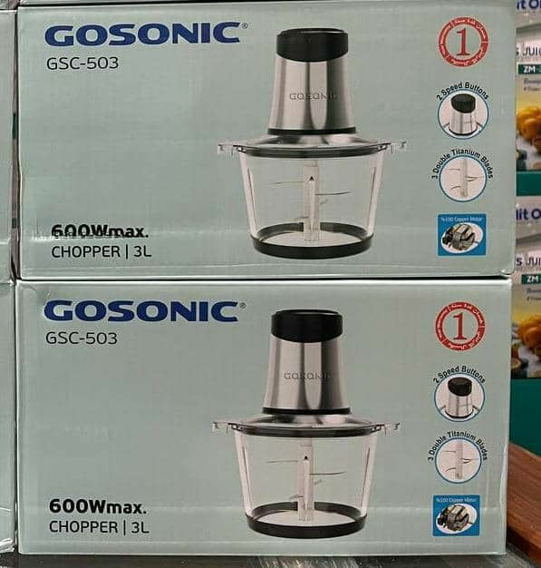 خرید و قیمت خردکن گاسونیک مدل ۵۰۳ خرد کن درجه یک کاسه پیرکس