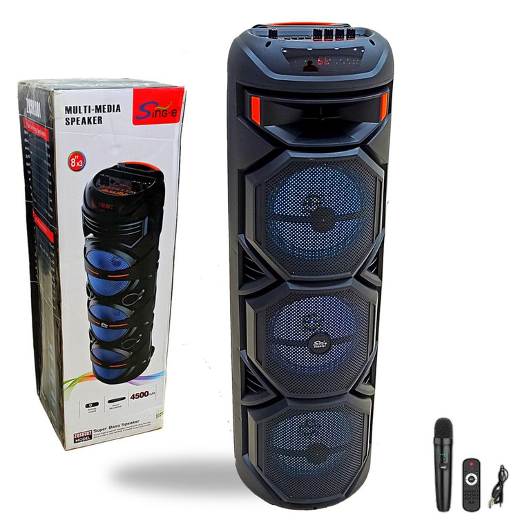 خرید و قیمت اسپیکر بلوتوثی 8301 سه باند بلند