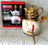 خرید و قیمت جدید کتری قوری R S KA مدل 5 لیتری طرح سنگی آر اس کا