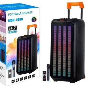 خرید و قیمت اسپیکر بلوتوثی و شارژی مدل 1098 دارای میکروفون