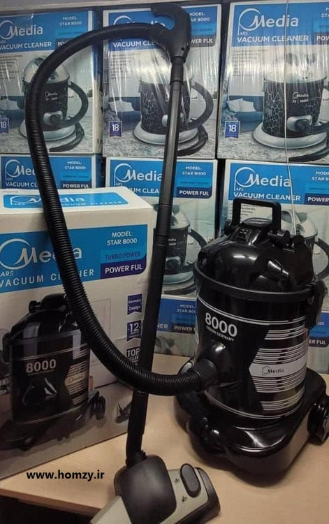 خرید و قیمت جدید جارو برق سطلی مدیا مدل 8000 مدل کالسکه ای