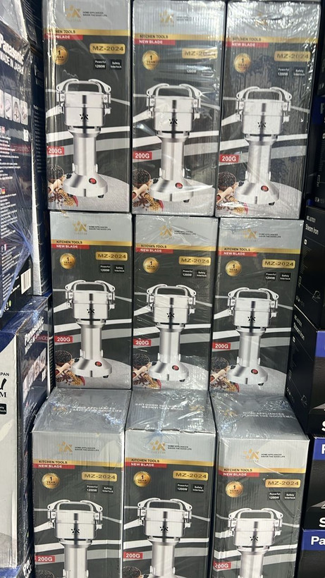 خرید و قیمت آسیاب صنعتی استیل 200 گرم سیلور کرست