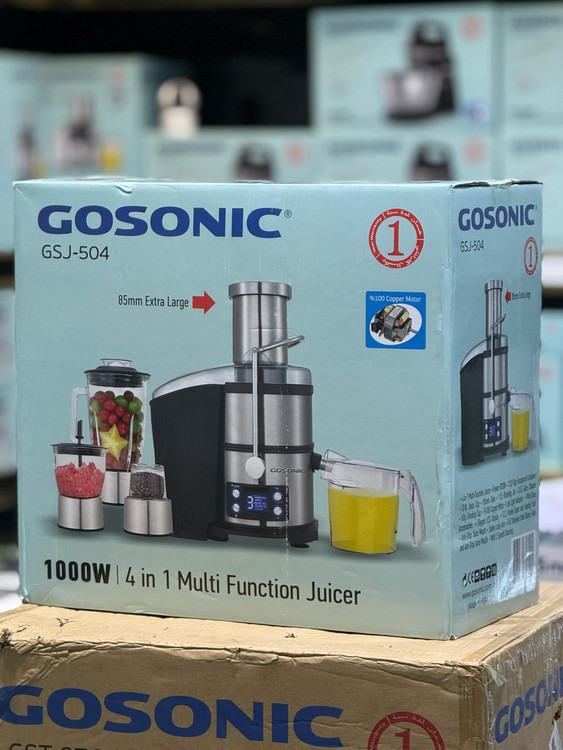 ارزانترین آبمیوه گیری ۵۰۴ قیمت گوسونیک چهار کاره گاسونیک پاسه استیل گلویی بزرگ و استیل مخلوط کن آسیاب غذاساز