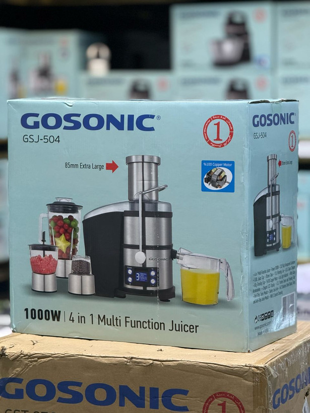 ارزانترین آبمیوه گیری ۵۰۴ قیمت گوسونیک چهار کاره گاسونیک پاسه استیل گلویی بزرگ و استیل مخلوط کن آسیاب غذاساز