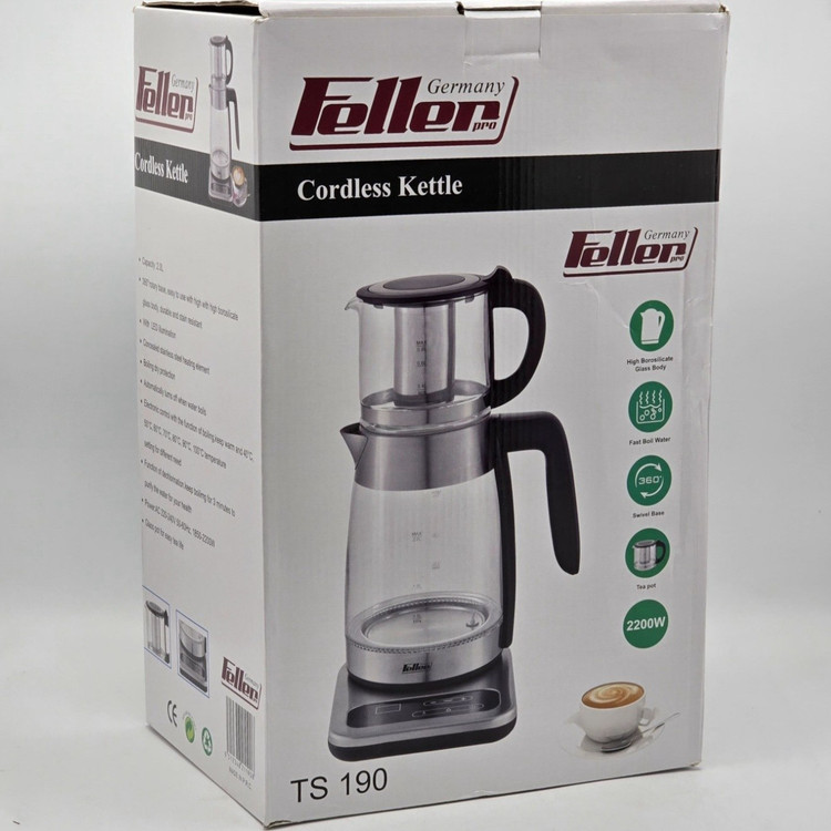 خرید و قیمت چایساز فلر مدل TS190 دو رنگ سفید و مشکی