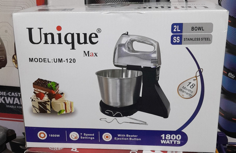 ارزانترین همزن کاسه دار یونیک مدل ۱۲۰