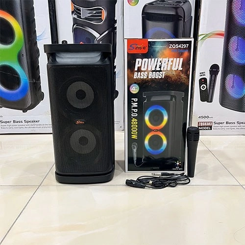 اسپیکر بلوتوثی ZQS دبل 4 اینچ مدل ZQS-4297