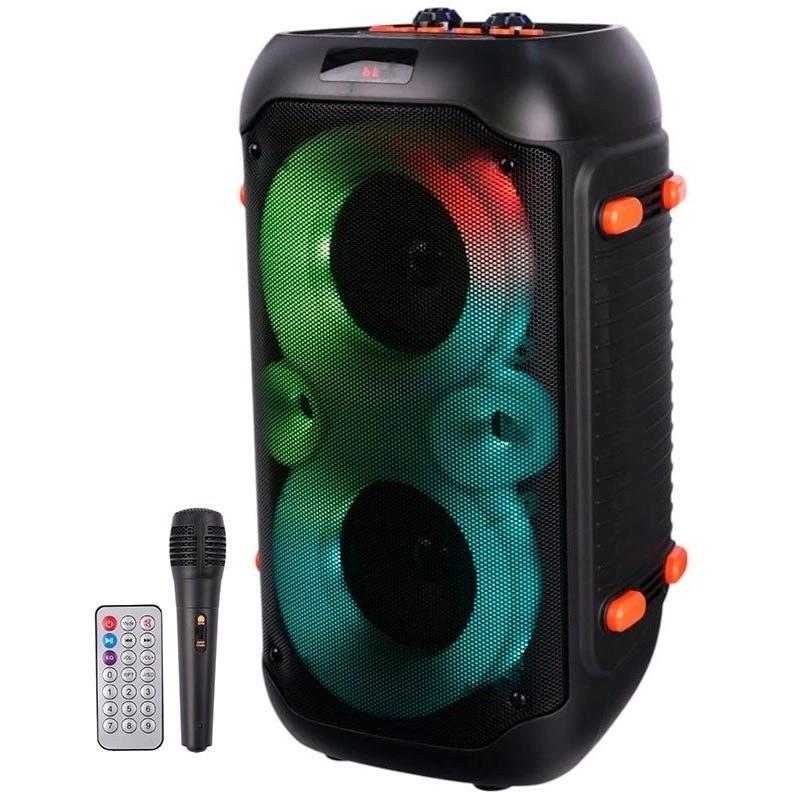 اسپیکر بی سیم قابل حمل Sing-E مدل JQS4402 به همراه میکروفون و ریموت کنترل