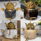 ارزانترین کتری قوری فلورنس طرح سنگ ضمانت دار شرکتی