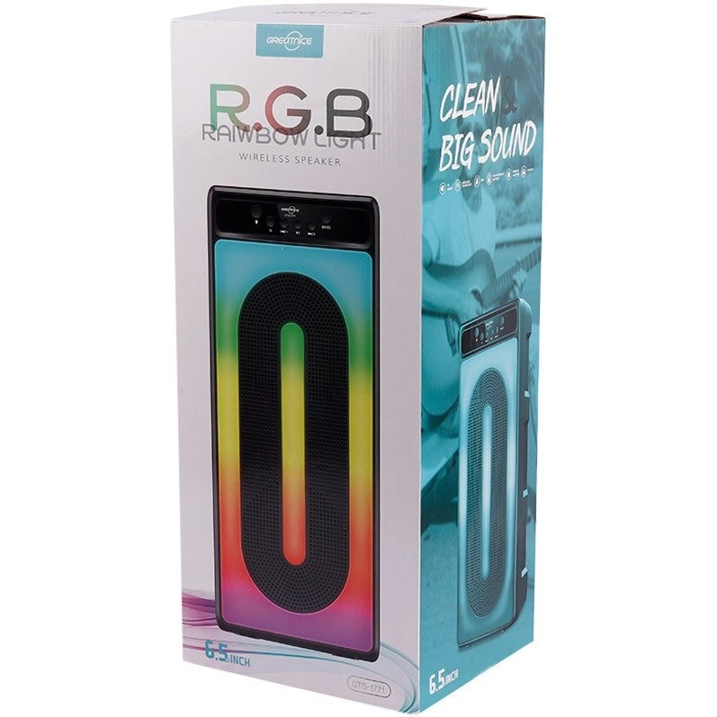 فروش عمده اسپیکر چمدانی بلوتوثی رم و فلش خور Greatnice GTS-1771