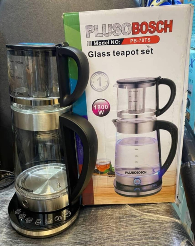 ارزانترین چای ساز بوش مدل ۷۸ ts لمسی کتری قوری روهمی چایساز