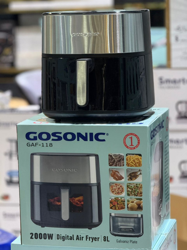 ارزانترین هواپز سرخکن گوسونیک GAF-118 ظرفیت ۸ لیتر بدون روغن