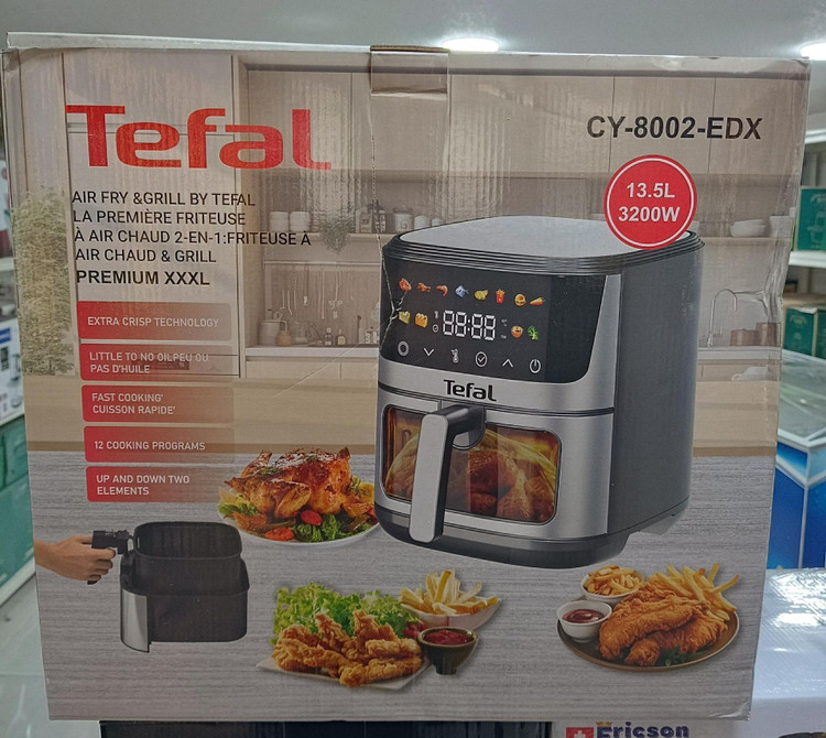 خرید بهترین و ارزانترین سرخ کن تفال مدل CY 8002 ظرفیت ۱۳.۵ لیتر دو المنت