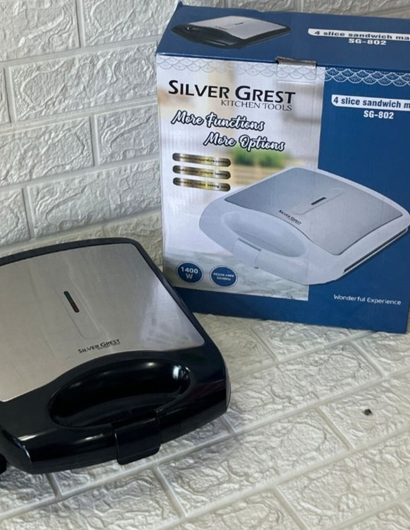 خرید بهترین ساندویچ ساز سیلور کرست مدل SG 802 تک کاره با ۴ خانه