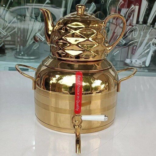 محکم ترین کتری قوری فلورنس طرح سنگ ضمانت دار شرکتی