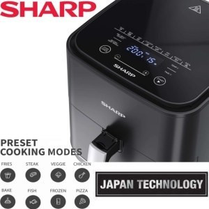 بهترین سرخ کن بدون روغن شارپ ۵ لیتری مدل af 50 rt k3