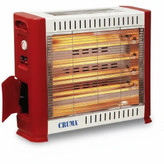 ارزانترین بخاری برقی مدل کروما 3000 وات فن دار - قرمز
