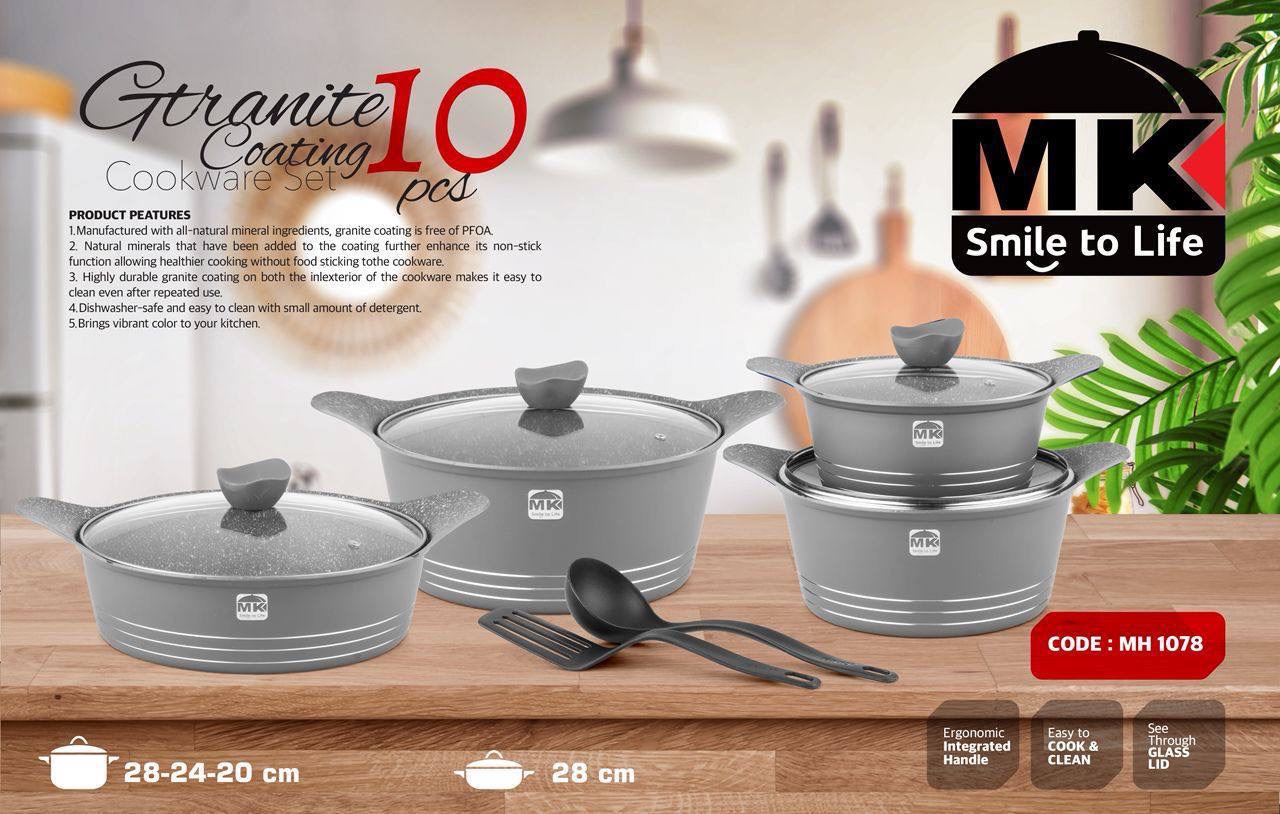 بهترین سرویس قابلمه ۱۰ پارچه MK