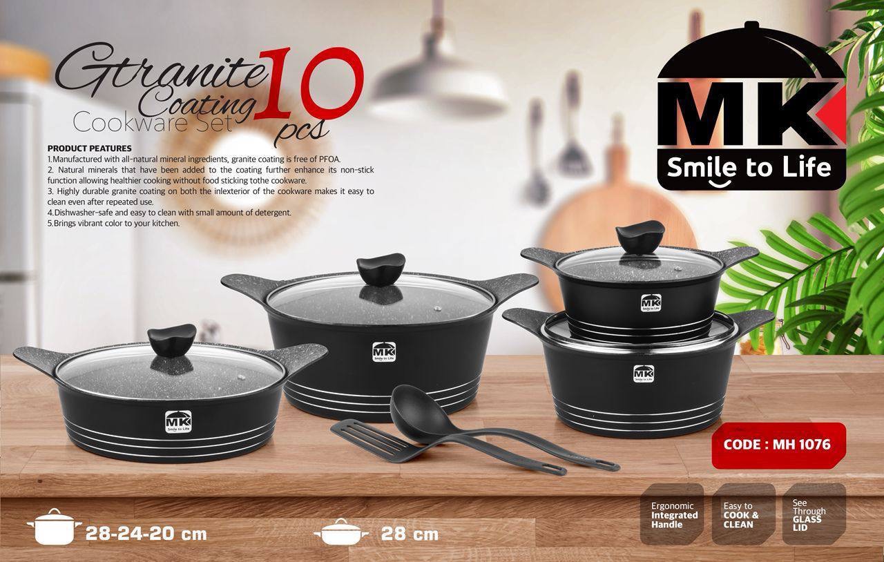 بهترین سرویس قابلمه ۱۰ پارچه MK