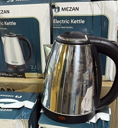 جدیدترین و ارزانترین کتری برقی مزان ظرفیت ۲ لیتر 1500وات درجه یک