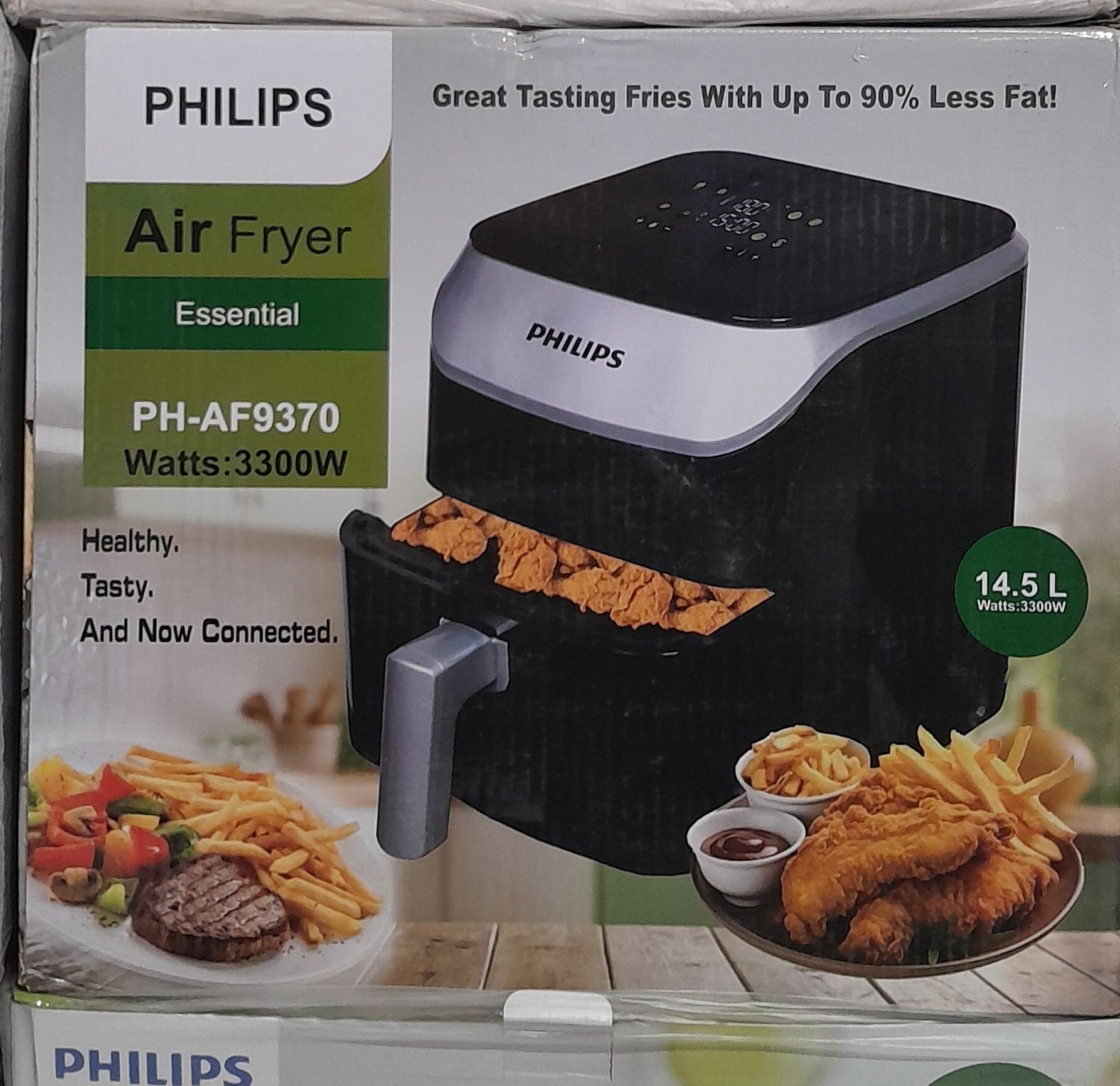 جدیدترین و ارزانترین سرخکن فیلیپس 9370 هواپز رژیمی 14.5 لیتری تک المنت فن دار