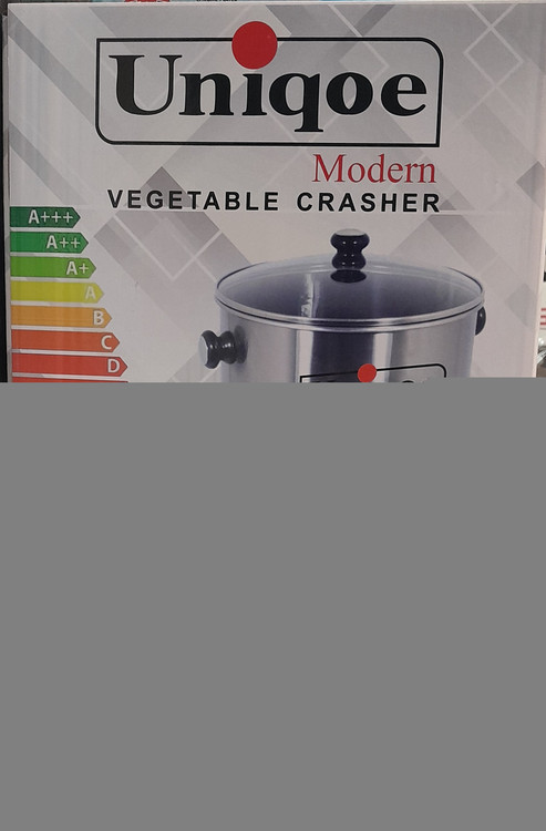 نحوه کارکرد سبزی خردکن یونیک ۶ کیلو بدنه استیل و تیغه عالی ضد زنگ