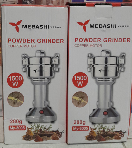 جدیدترین آسیاب صنعتی مباشی مدل MY-3005 ظرفیت ۲۸۰ گرم