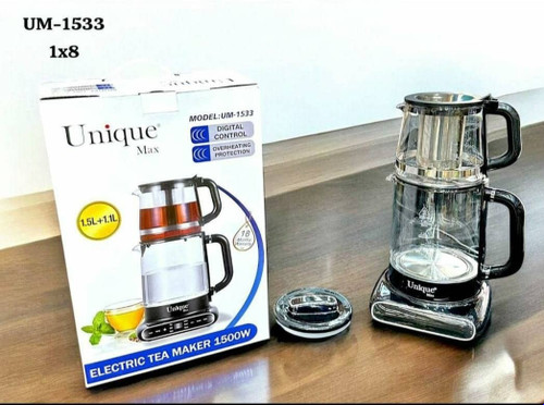 نمایندگی چای ساز یونیک مدل 1533 با کیفیت عالی و پیرکس نشکن