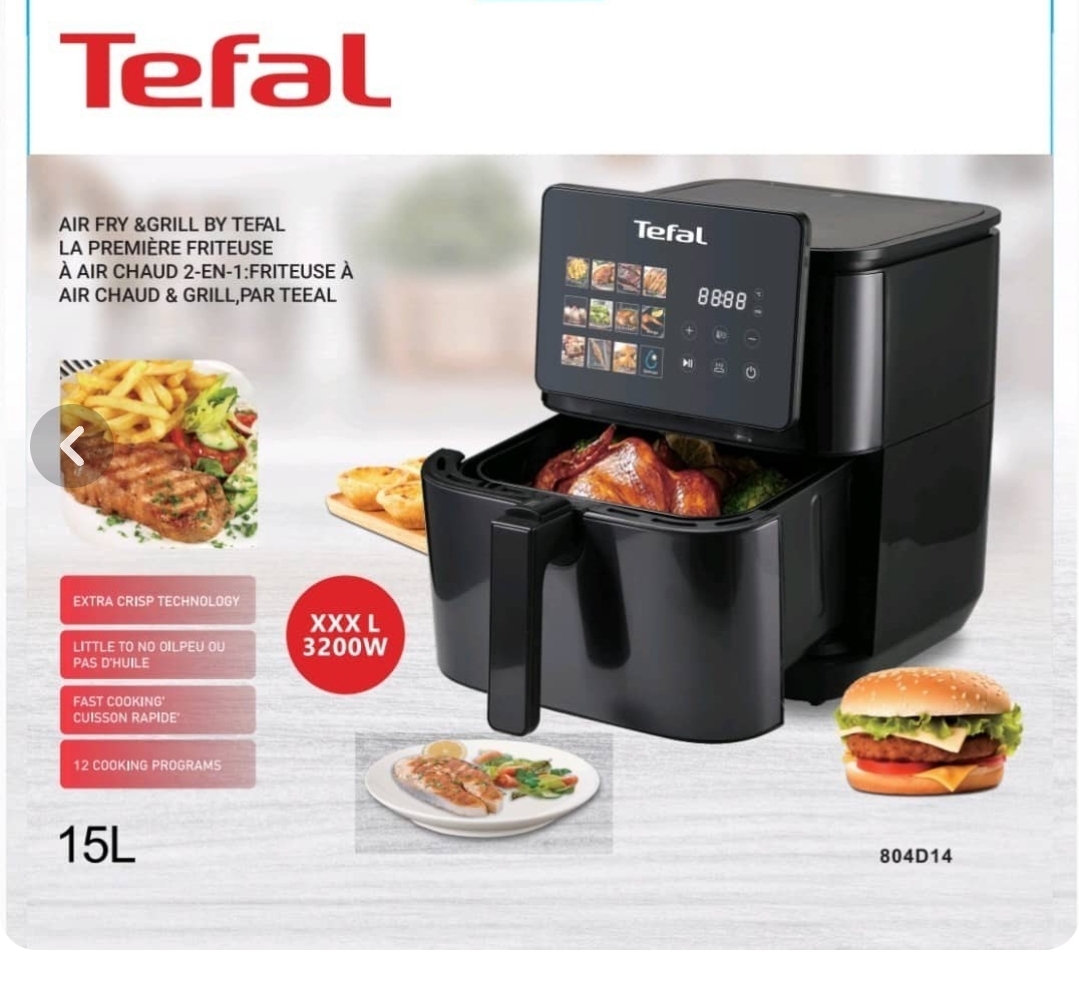 جدیدترین سرخ کن تبلتی 15 لیتر تفال (تیتانیوم) Tefal مدل 804D14
