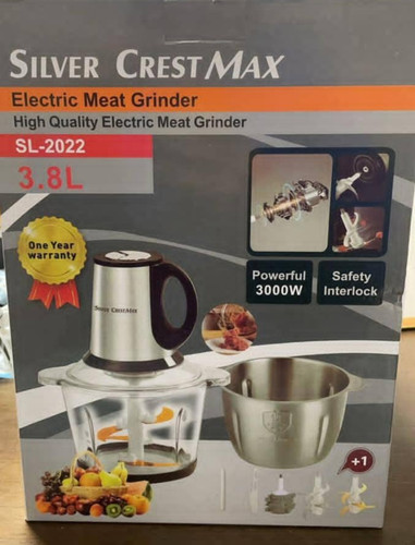 خرید بهترین خردکن سیلورکرست مدل SL2024 دو کاسه ۳/۸ لیتر توان ۳۰۰۰ وات